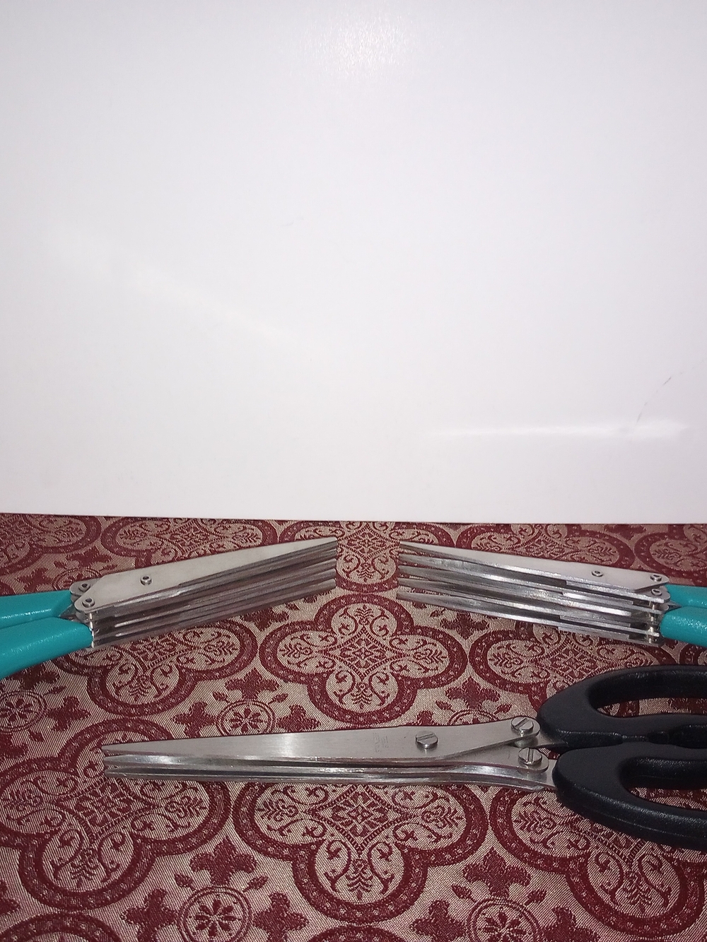 Herb Stripper and Scissors Set - Teal and Black
